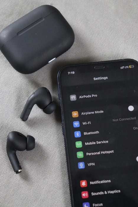 Apple AirPods Pro 2nd Gen Matte black With ANC + Free Case